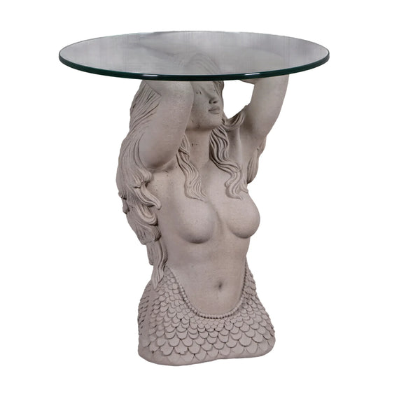 Mermaid End Table Head Version with Glass (not in USA/Canada)