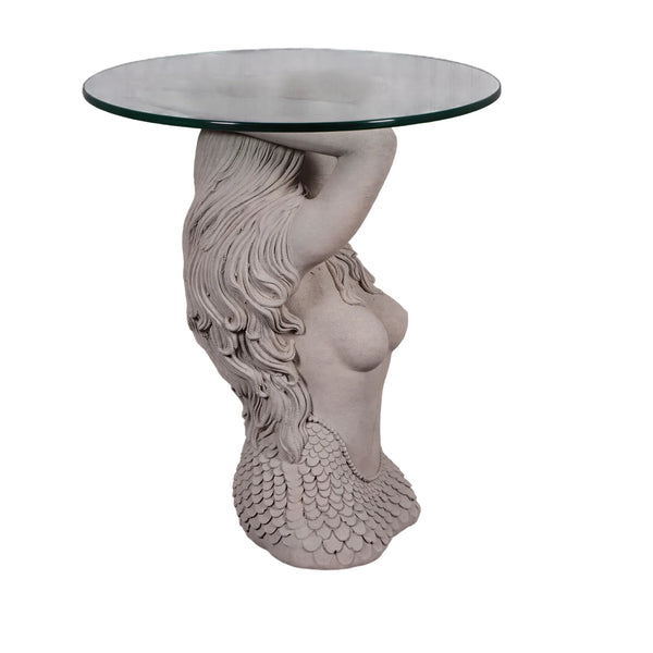 Mermaid End Table Head Version with Glass (not in USA/Canada)