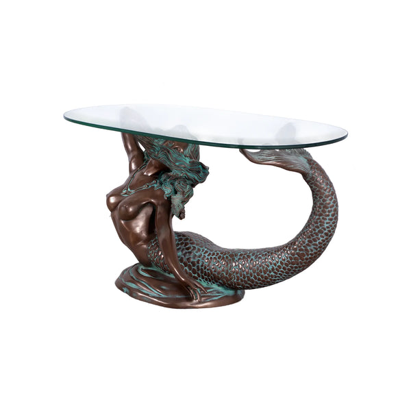 Mermaid Table With Glass Top (Not In Usa/Canada)