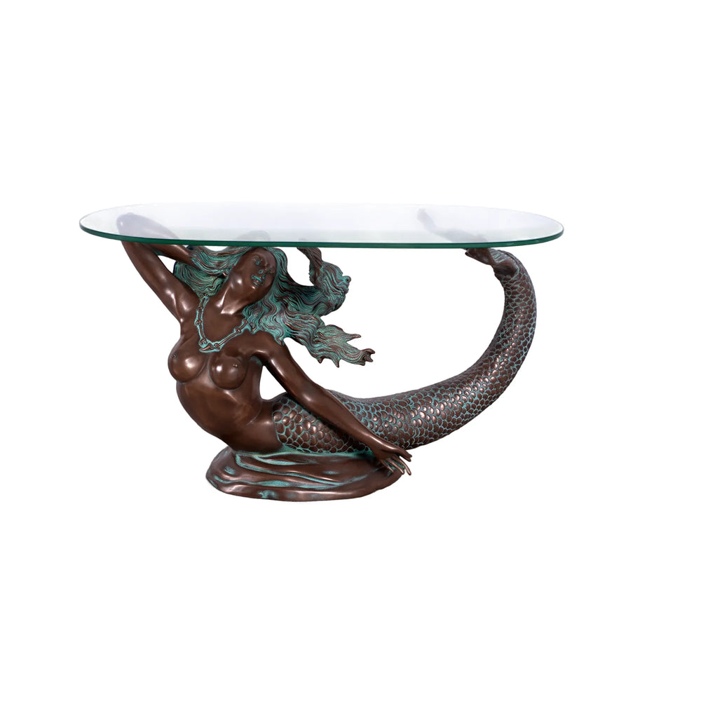 Mermaid Table With Glass Top (Not In Usa/Canada)