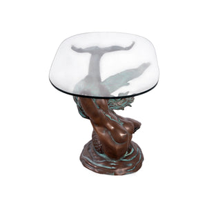 Mermaid Table With Glass Top (Not In Usa/Canada)