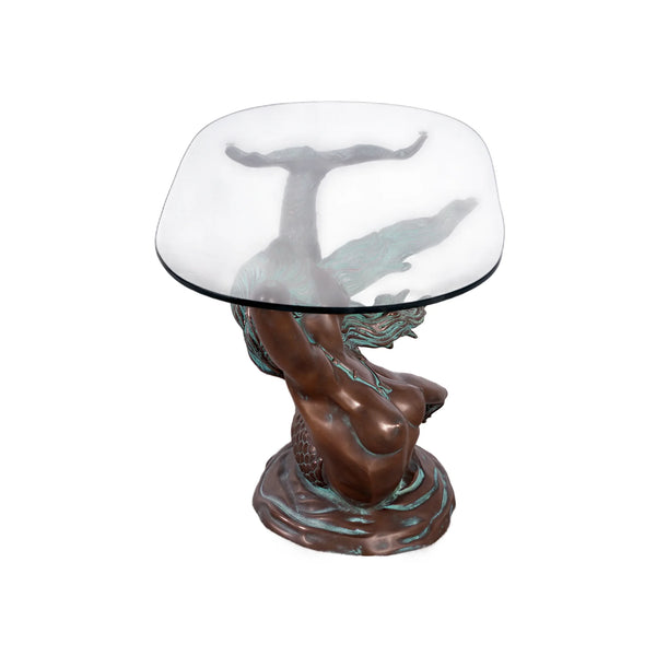 Mermaid Table With Glass Top (Not In Usa/Canada)