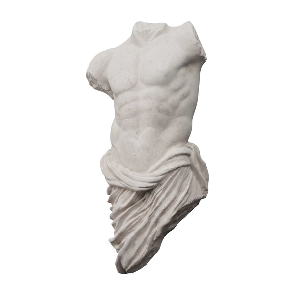 Narcissus Male Torso Wall Sculpture