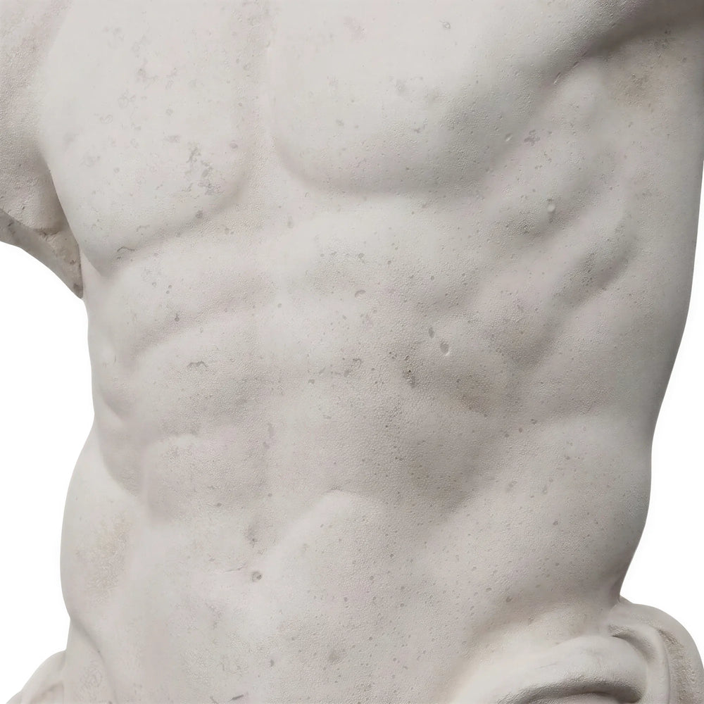 Narcissus Male Torso Wall Sculpture