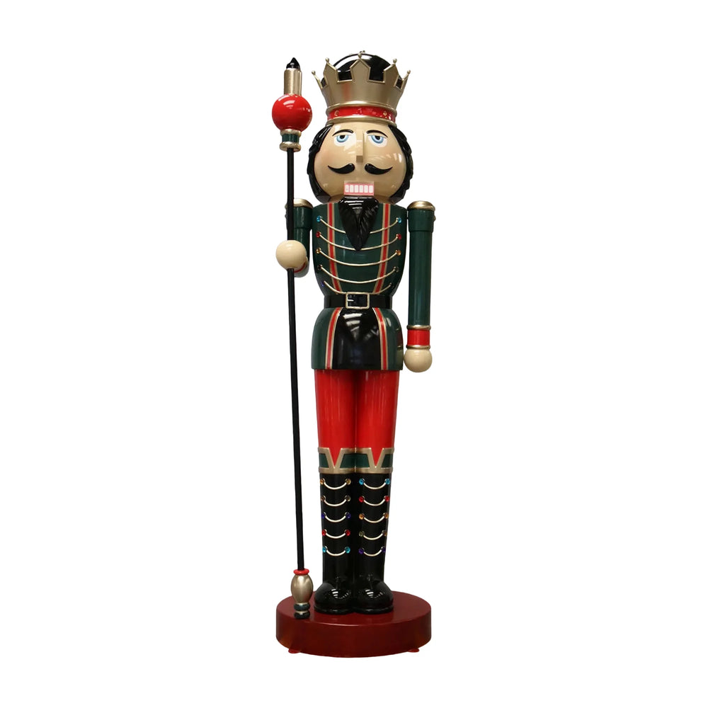 Nutcracker 12Ft With Scepter In Right Hand
