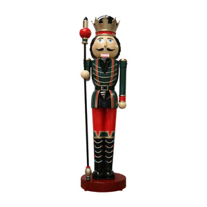 Nutcracker 12Ft With Scepter In Right Hand