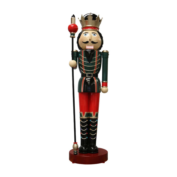 Nutcracker 12Ft With Scepter In Right Hand