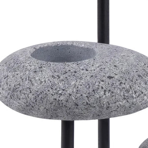 Pebbles Candle Stand 12"H