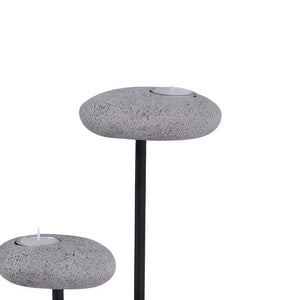 Pebbles Candle Stand 42"H