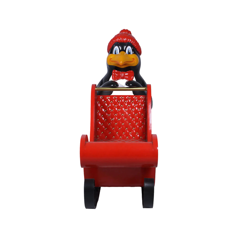 Penguin With Sleigh