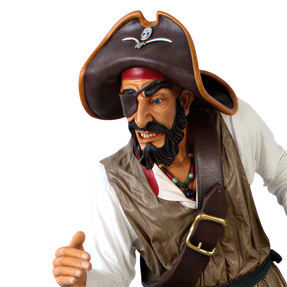 Pirate Captain One Eye With Base