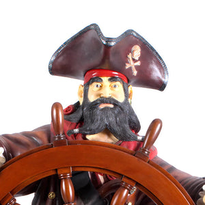 Pirate W/ Wheel 6Ft. (Not In Usa/Canada)