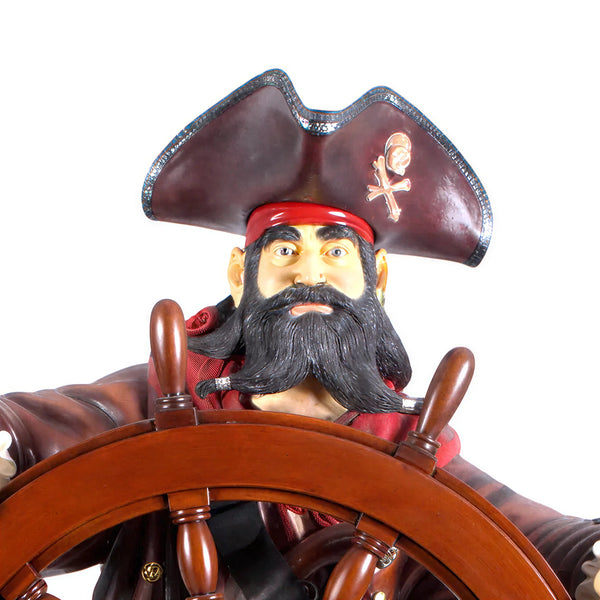 Pirate W/ Wheel 6Ft. (Not In Usa/Canada)