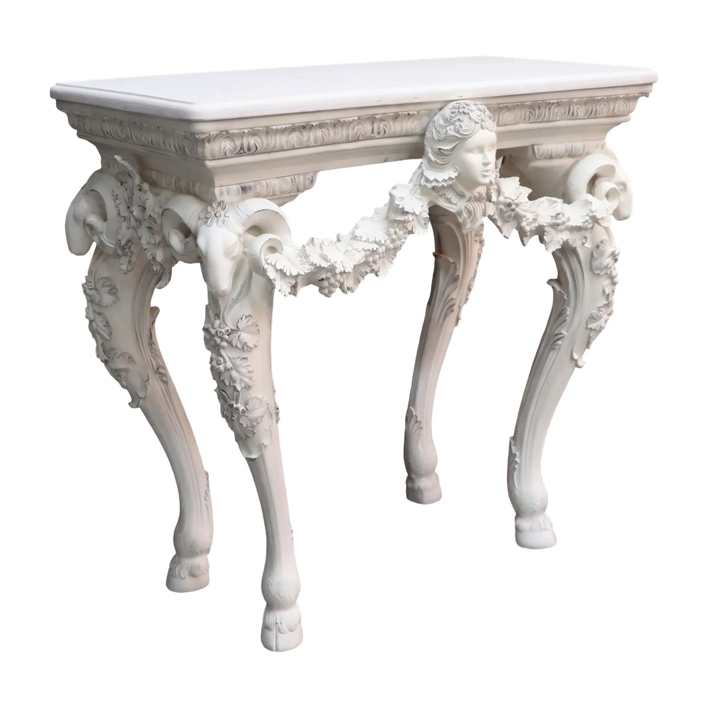 Rams Head Console Table