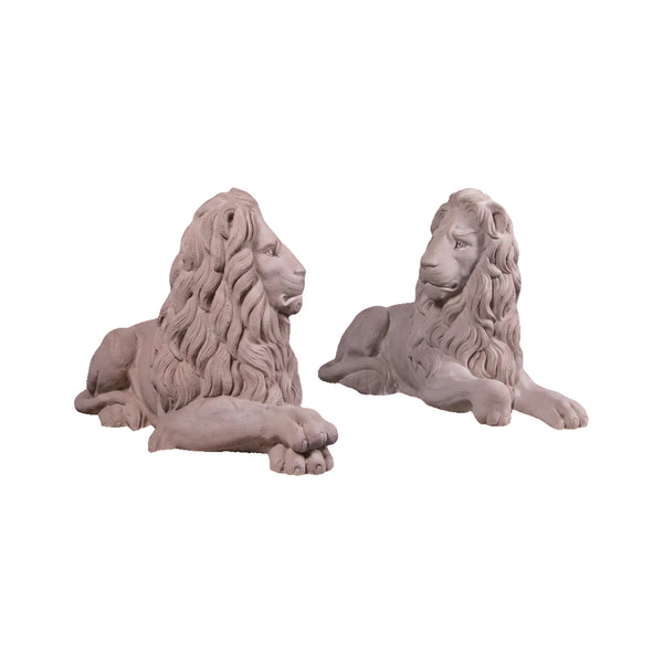 Resting Lions (set of 2)