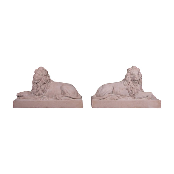 Resting Lions (set of 2)