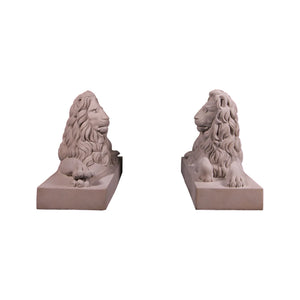 Resting Lions (set of 2)