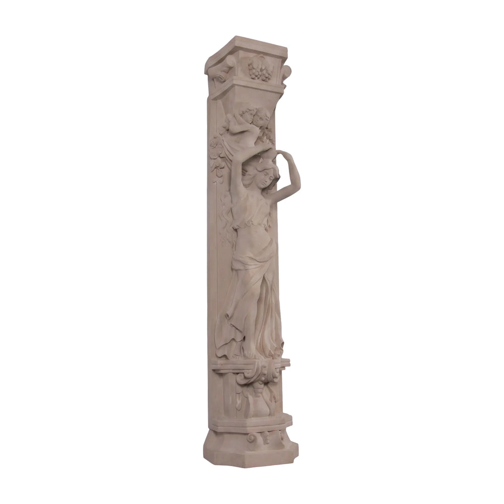Roman Girl W/ Bowl Pilaster (Not In Aus/Nz)