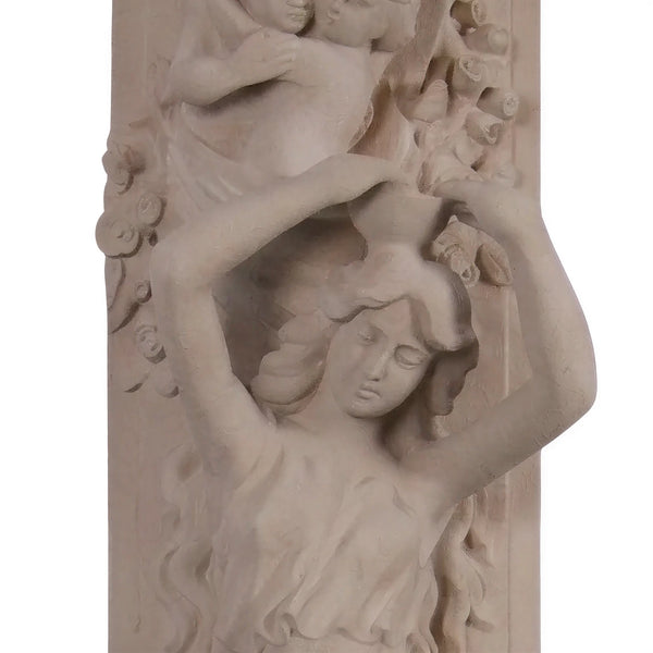 Roman Girl W/ Bowl Pilaster (Not In Aus/Nz)