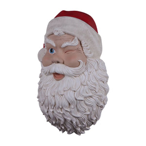 Santa Head Wall Plaque (Not In Aus)
