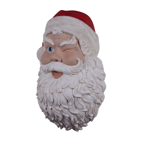 Santa Head Wall Plaque (Not In Aus)