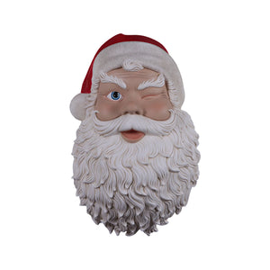 Santa Head Wall Plaque (Not In Aus)