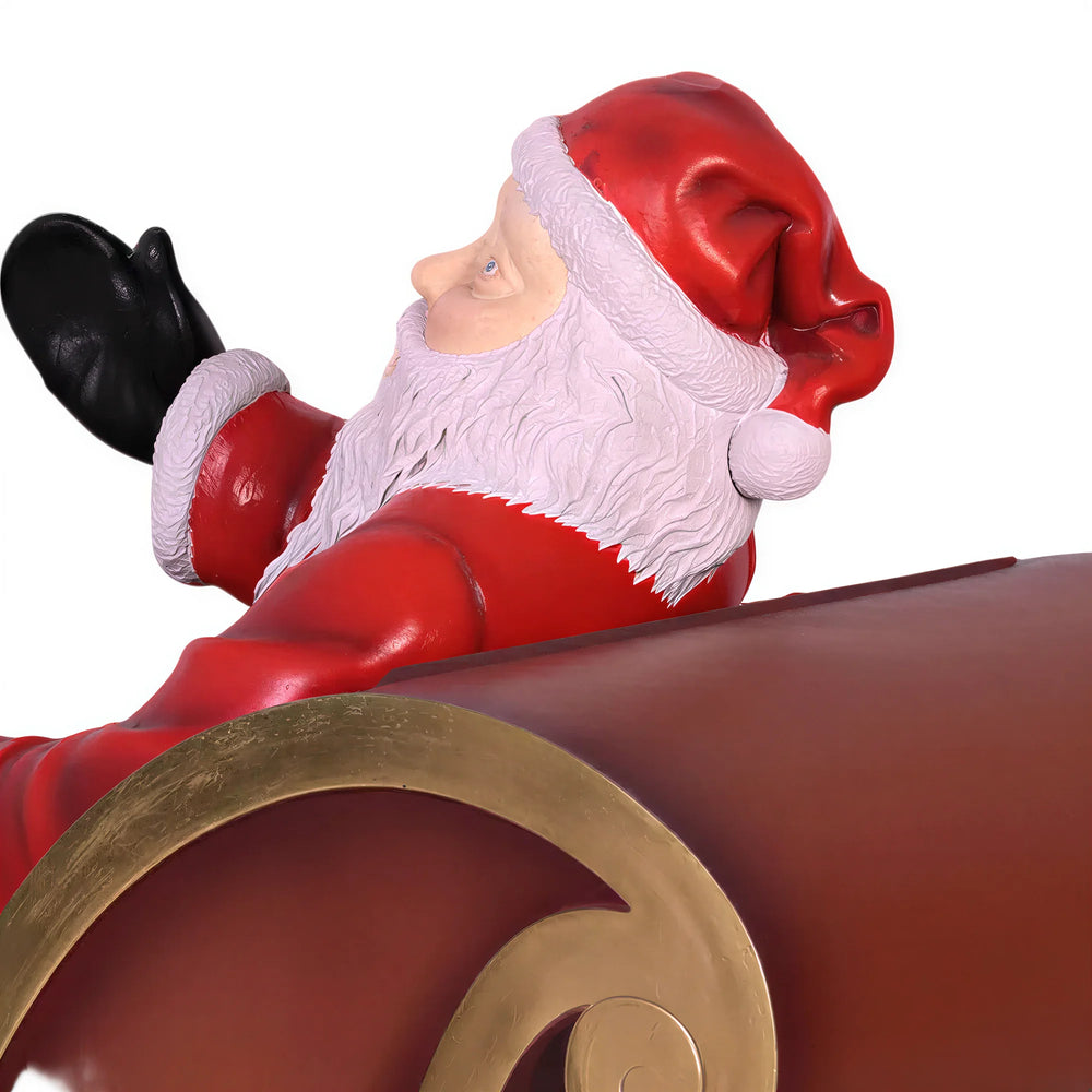 Santa On Sleigh