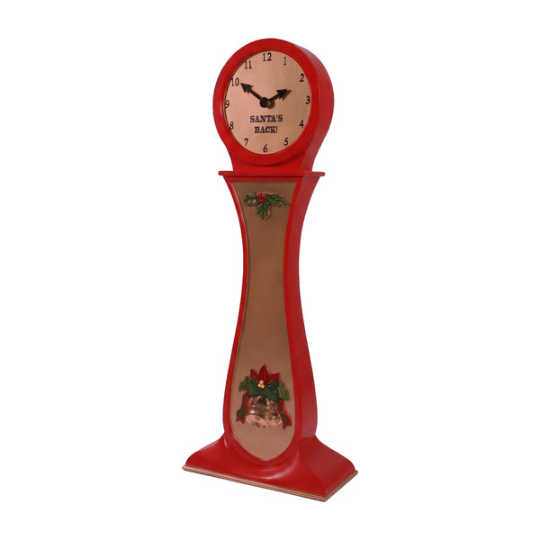 "Santa'S Back" Clock