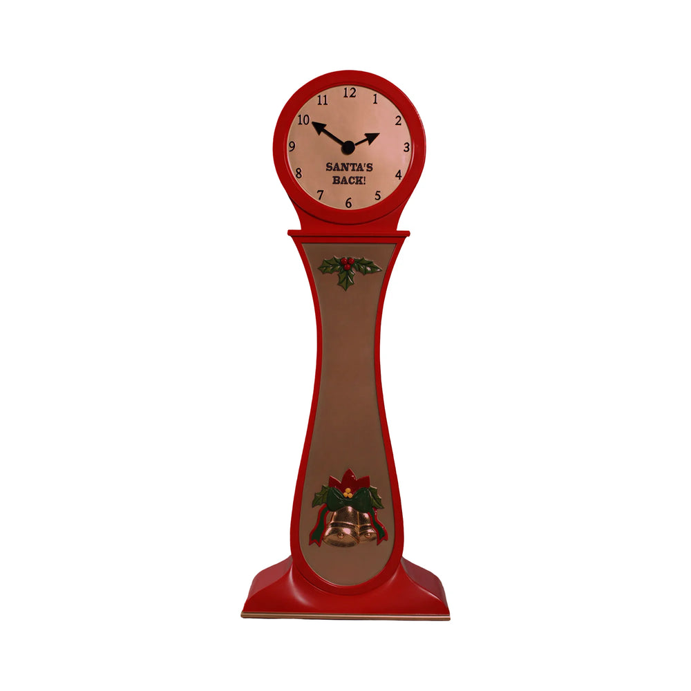 "Santa'S Back" Clock