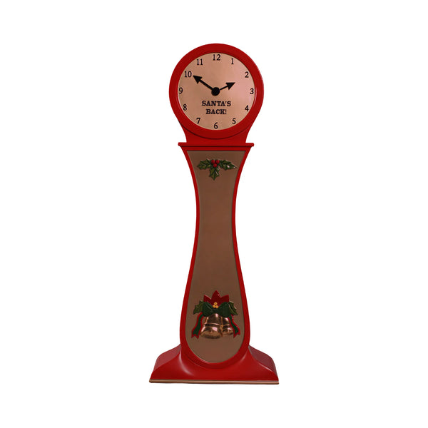 "Santa'S Back" Clock