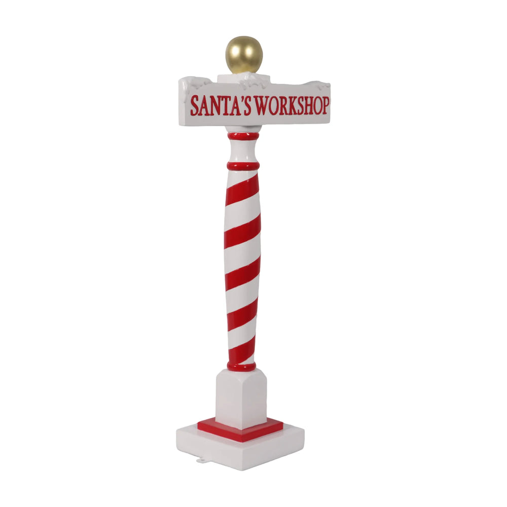 Santa'S Workshop Sign (Not In Aus)