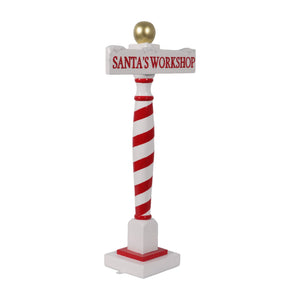 Santa'S Workshop Sign (Not In Aus)