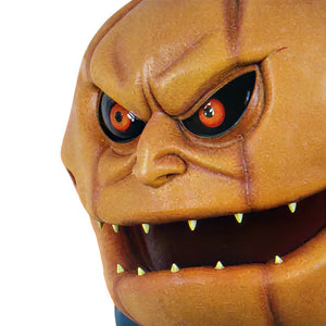 Scary Pumpkin Man With Candy Holder