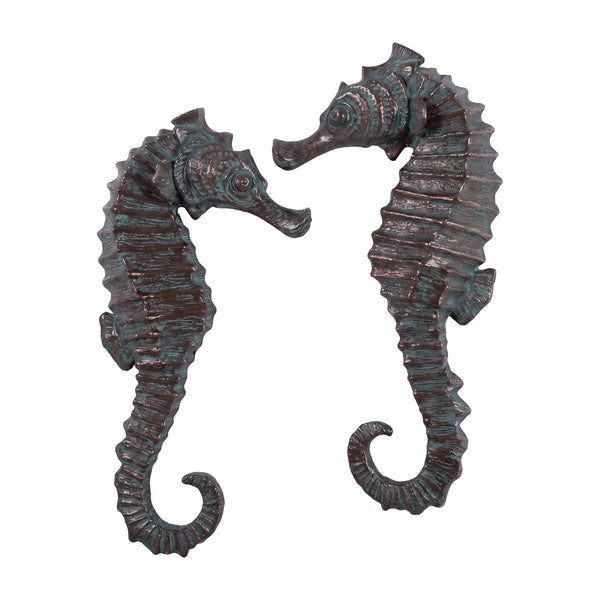 Seahorse 24" Wall Decor (set of 2)