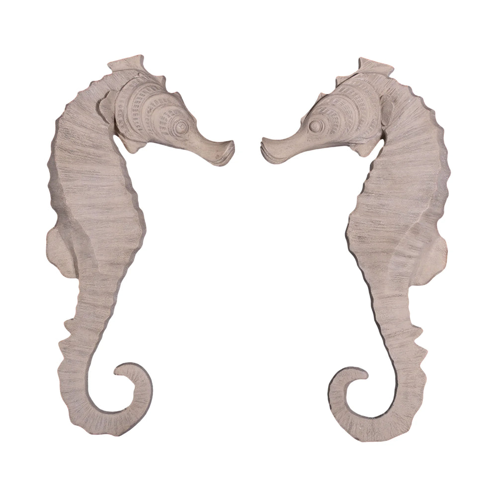 Seahorse 34" Wall Decor (set of 2)