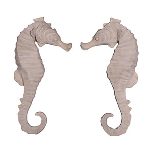 Seahorse 34" Wall Decor (set of 2)