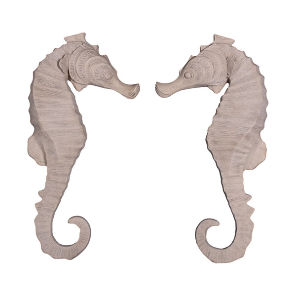 Seahorse 34" Wall Decor (set of 2)