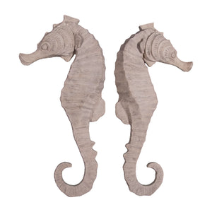 Seahorse 34" Wall Decor (set of 2)