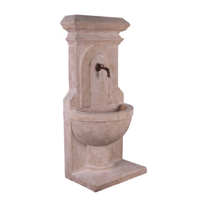 Sienna Fountain W/ Flange & Spout (Not In Aus)