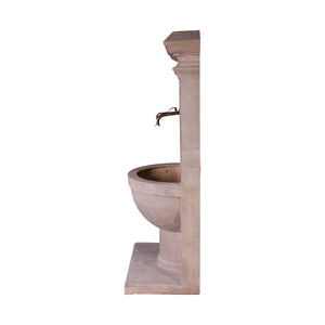 Sienna Fountain W/ Flange & Spout (Not In Aus)