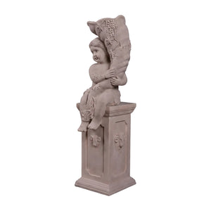Sitting Boy With Fill Horn (Not In Usa)