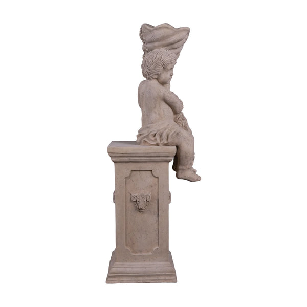 Sitting Boy With Fill Horn (Not In Usa)