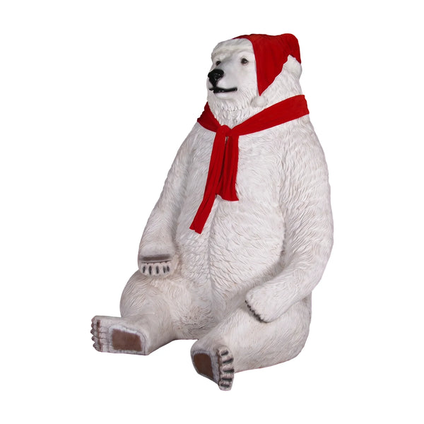 Sitting Christmas Bear - Jumbo