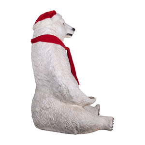Sitting Christmas Bear - Jumbo