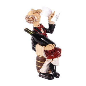 Sitting Connoisseur On Barrel