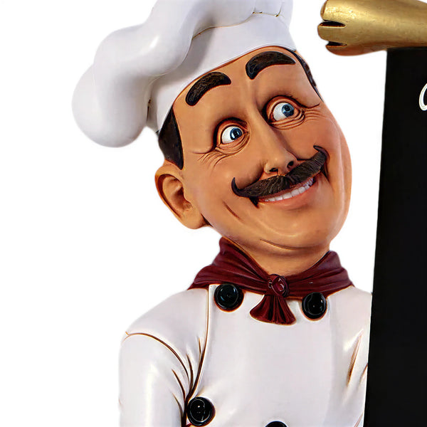Skinny Chef With Menu