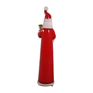 Skinny Santa W/ Bell & Wreath
