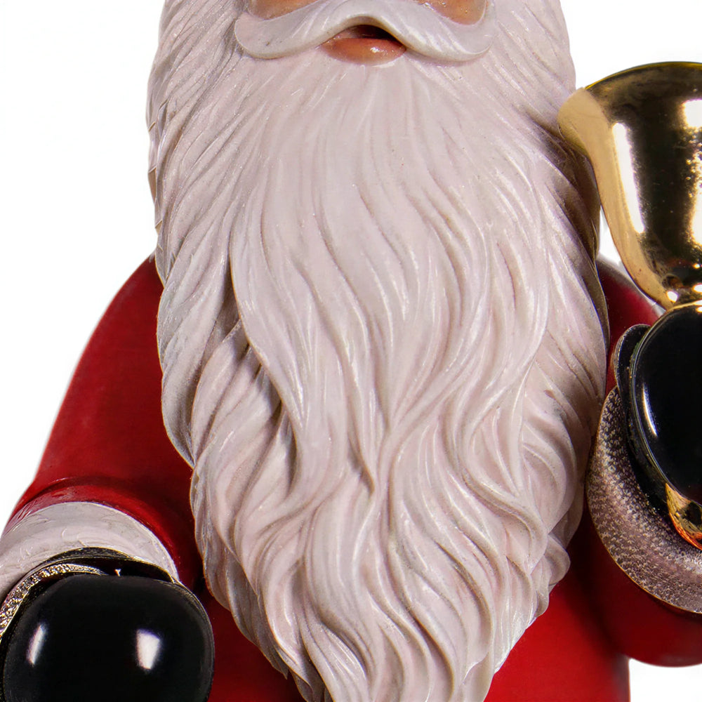 Skinny Santa W/ Bell & Wreath