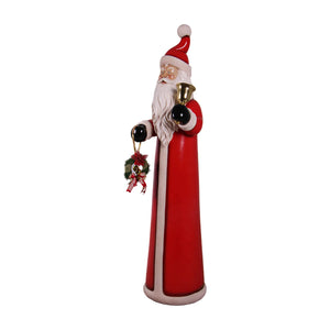 Skinny Santa W/ Bell & Wreath