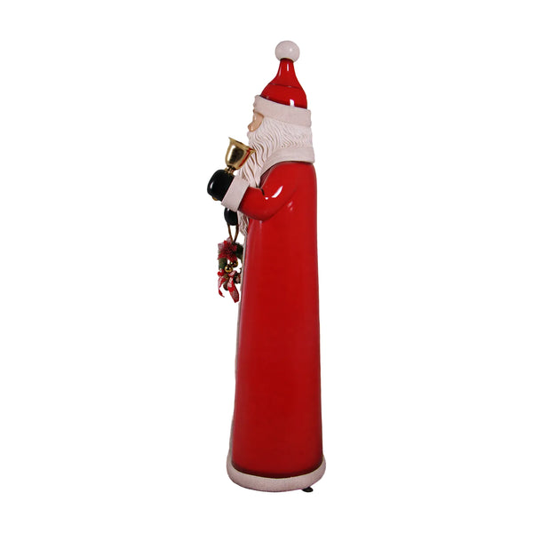 Skinny Santa W/ Bell & Wreath